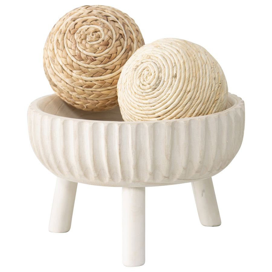 Crafted 3 Legged Decorative Bowl 27cm 3