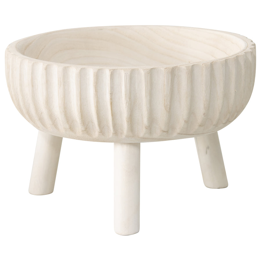 Crafted 3 Legged Decorative Bowl 27cm 4