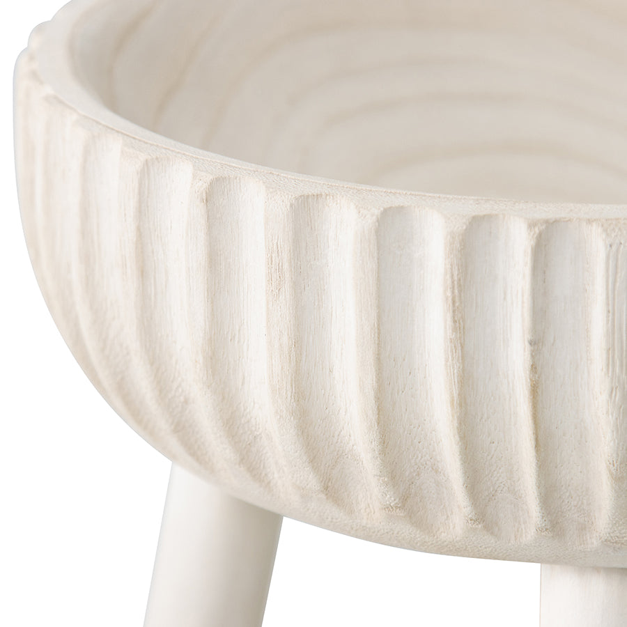 Crafted 3 Legged Decorative Bowl 27cm 5