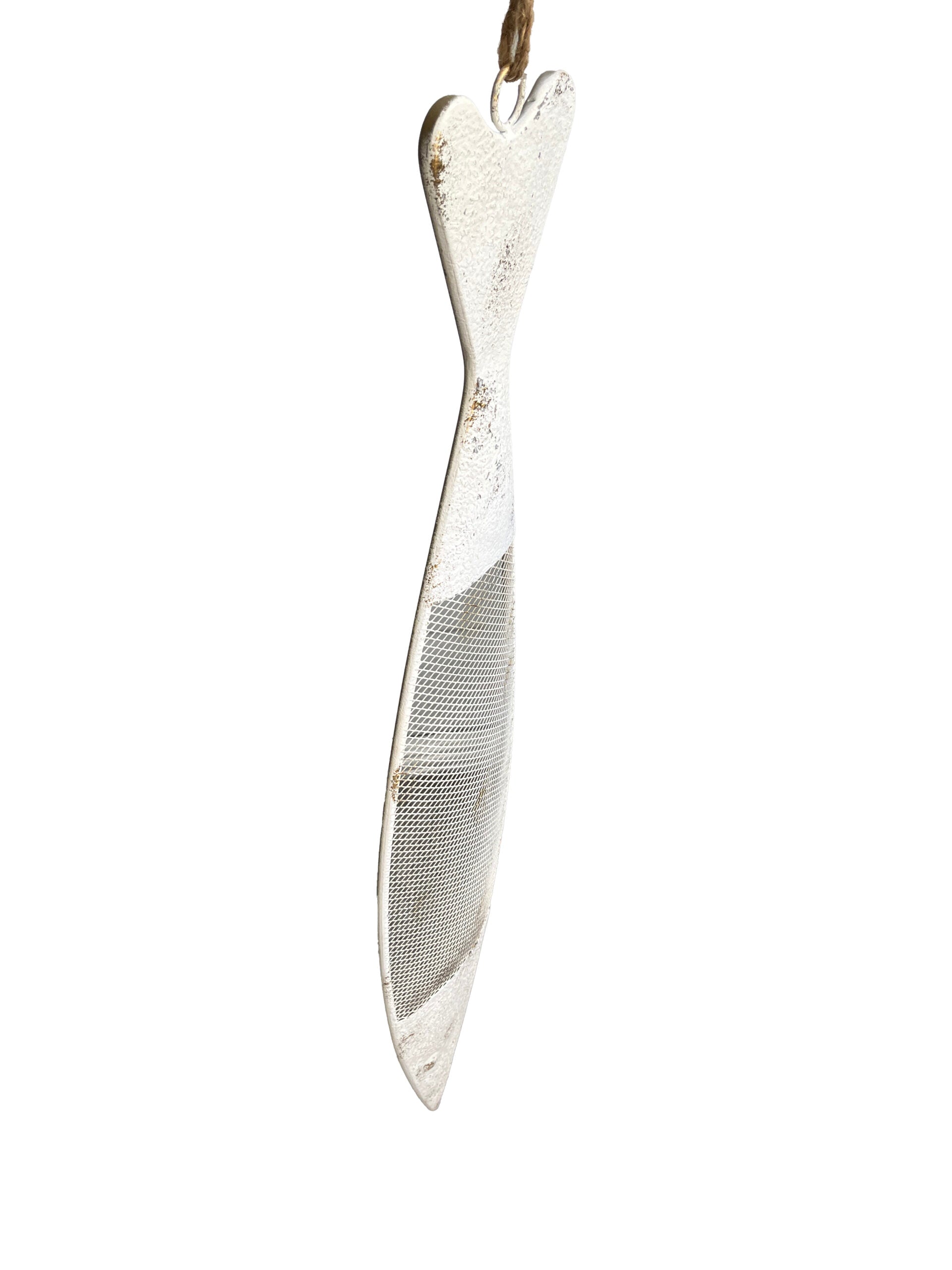 Hanging Fish Wall Decor W Rope 90cm