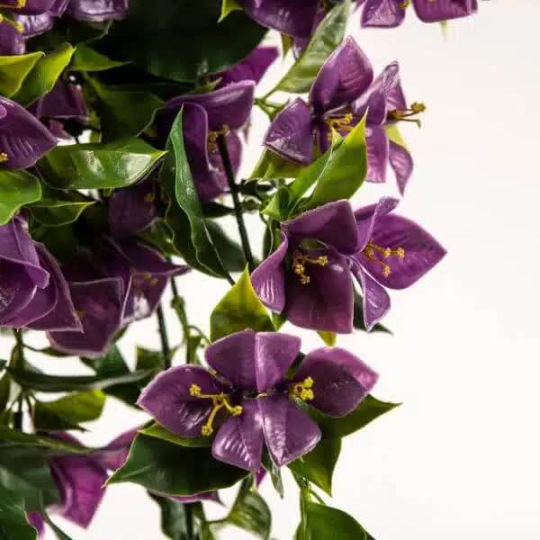 Hanging Artificial Bougainvillea Plant Purple UV Resistant 90cm 3