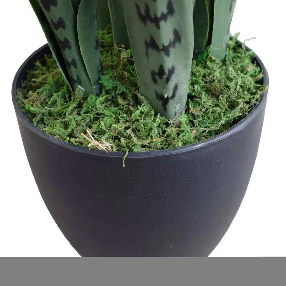 Artificial Snake Plant Sansevieria UV Resistant 60cm 3