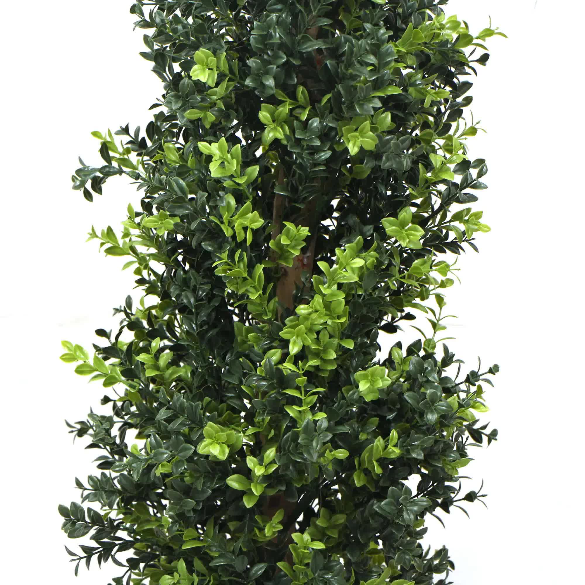 Artificial Potted Topiary Tree UV Resistant 120cm 4