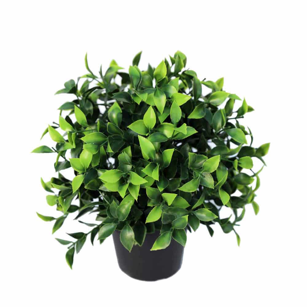 Small Potted Artificial Jasmine Plant UV Resistant 20cm 3