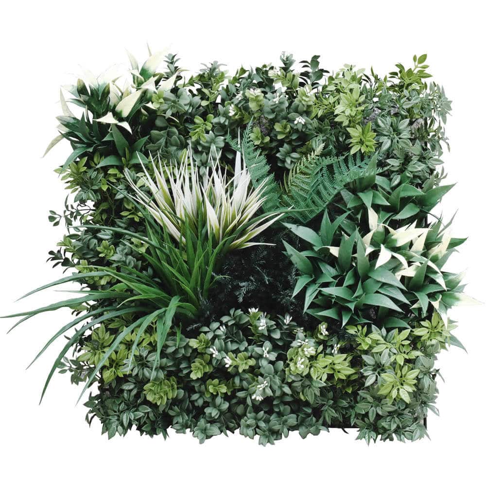 Bespoke Vertical Garden Green Wall UV Resistant 45cm x 45cm Fire Retardant