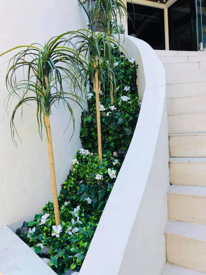 White Flowering Jasmine Stem UV Resistant 30cm 4