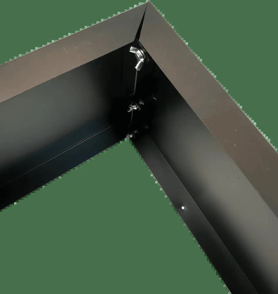 Black Metal Planter Medium 3