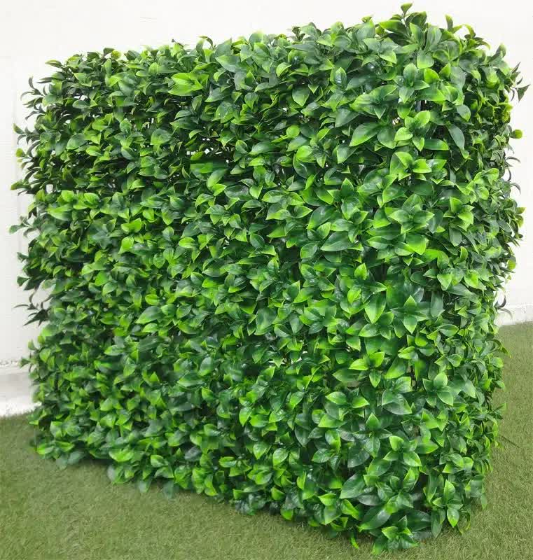 Portable Jasmine Artificial Hedge Plant UV Resistant 75cm x 75cm 3
