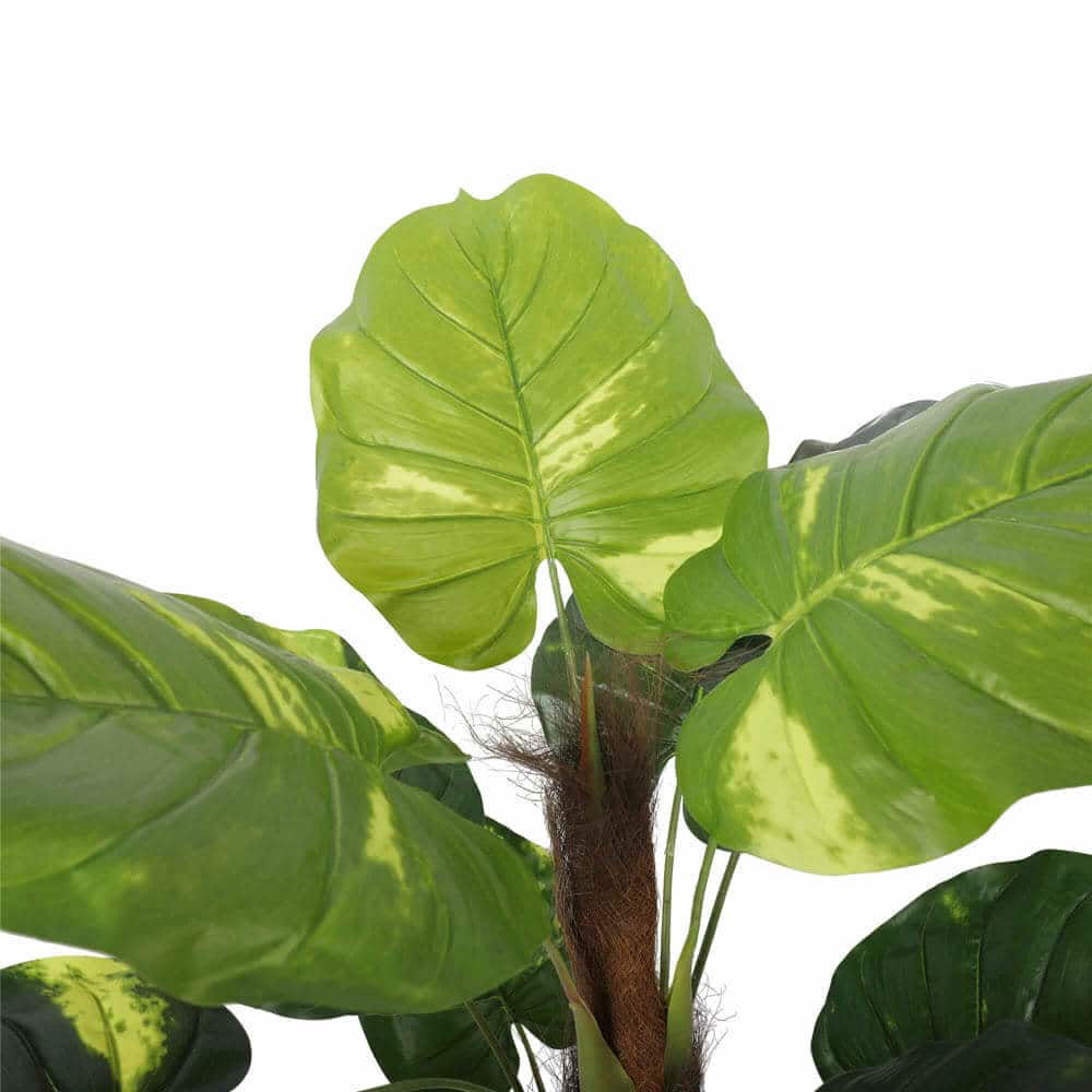 Artificial Potted Pothos Plant with Pole 100cm 4