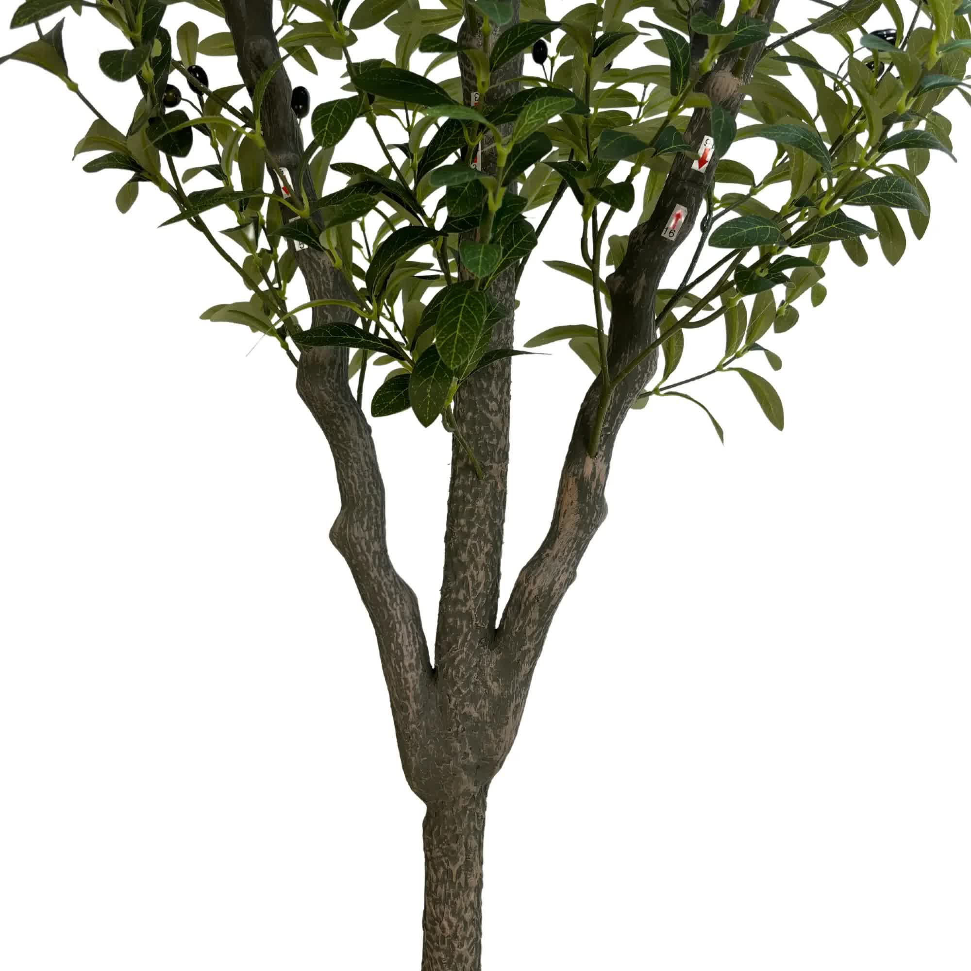 Artificial Bushy Olive Tree with Olives 180cm 5