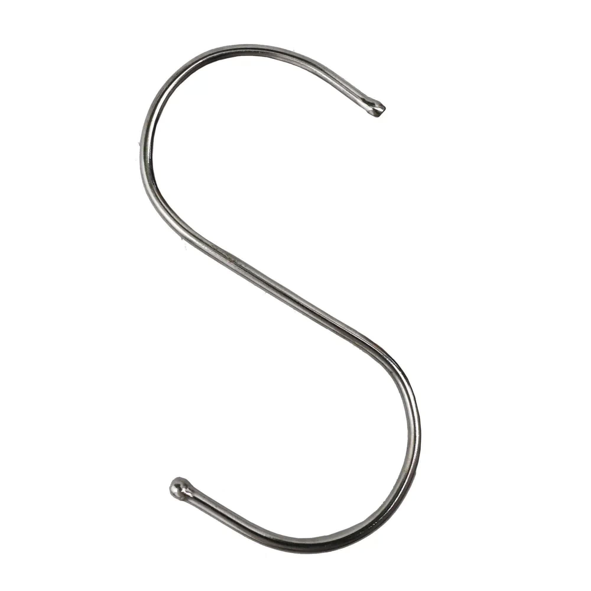 Stainless Steel Hanging S Hooks 12cm X 6cm 25 Pieces 3