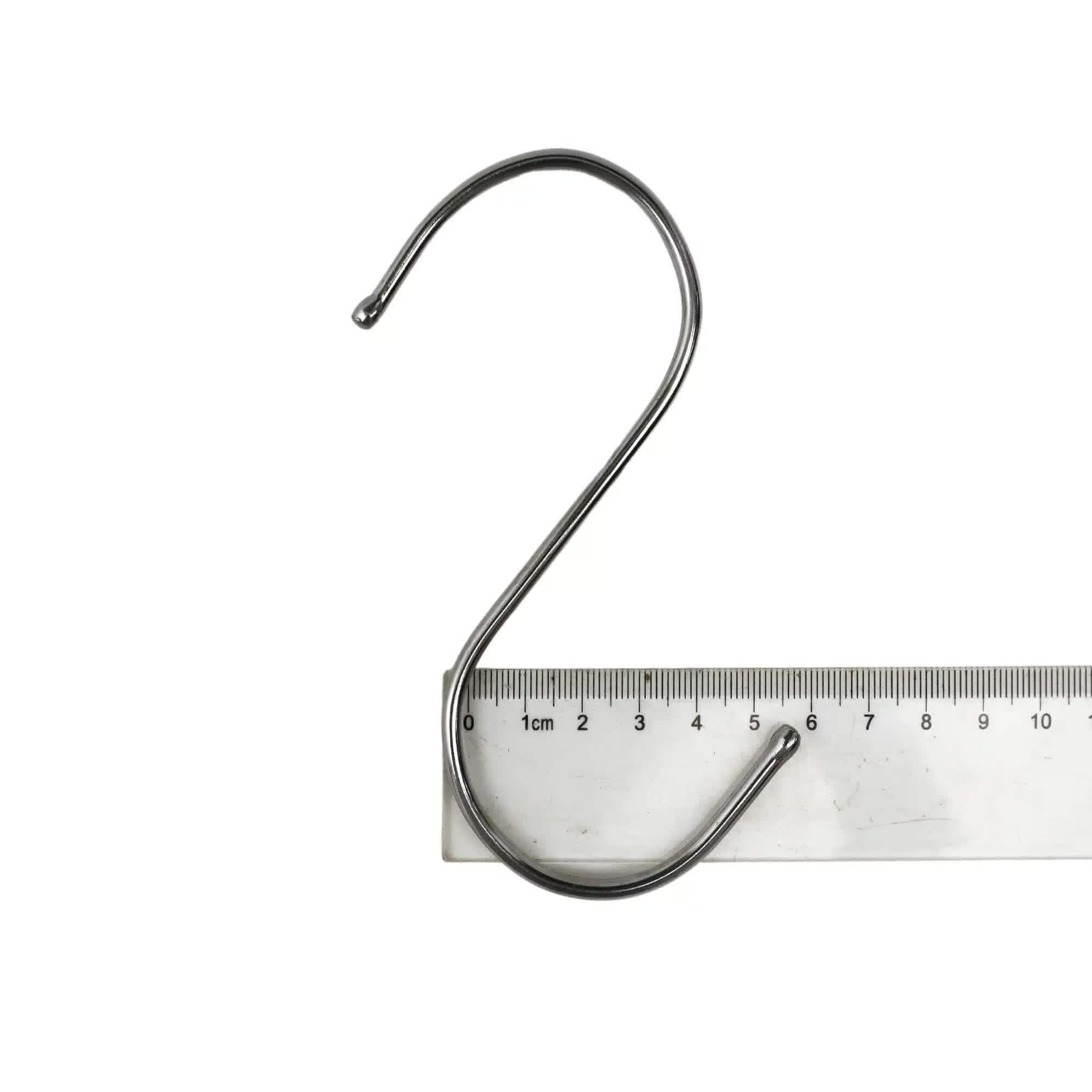 Stainless Steel Hanging S Hooks 12cm X 6cm 25 Pieces 4