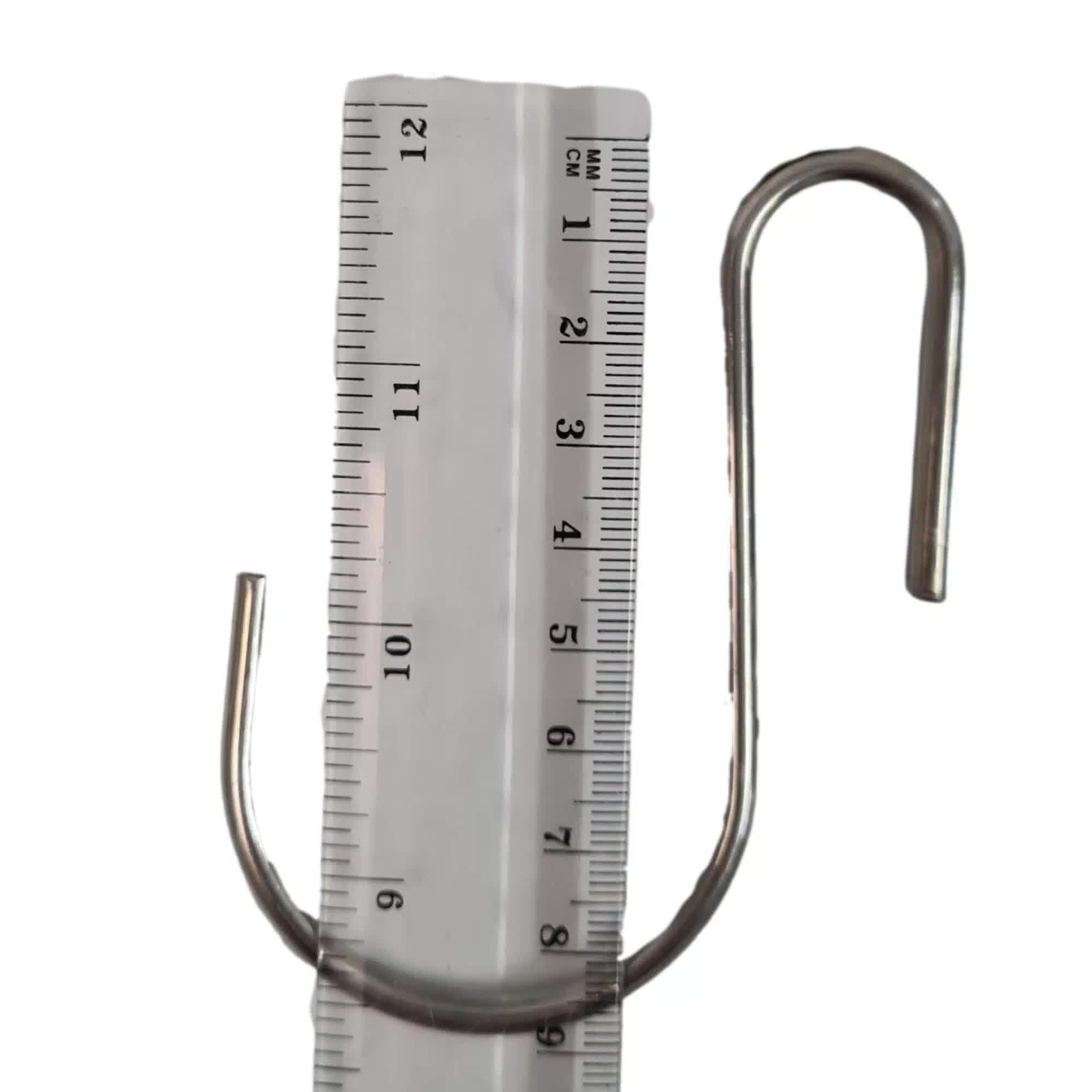 Stainless Steel Hanging Hooks 9cm x 7cm 50 Pieces