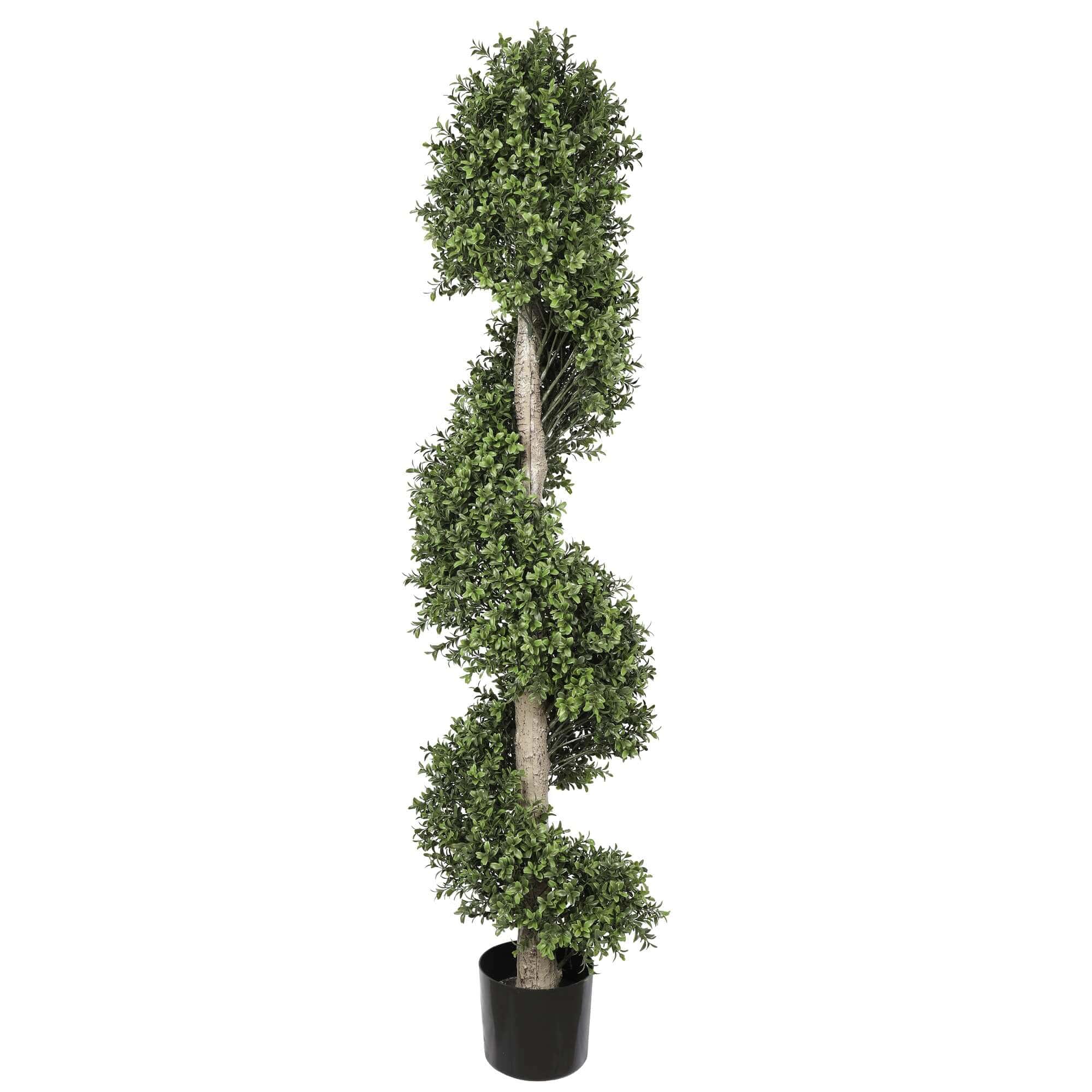 Artificial Topiary Spiral Tree 150cm UV Resistant 3