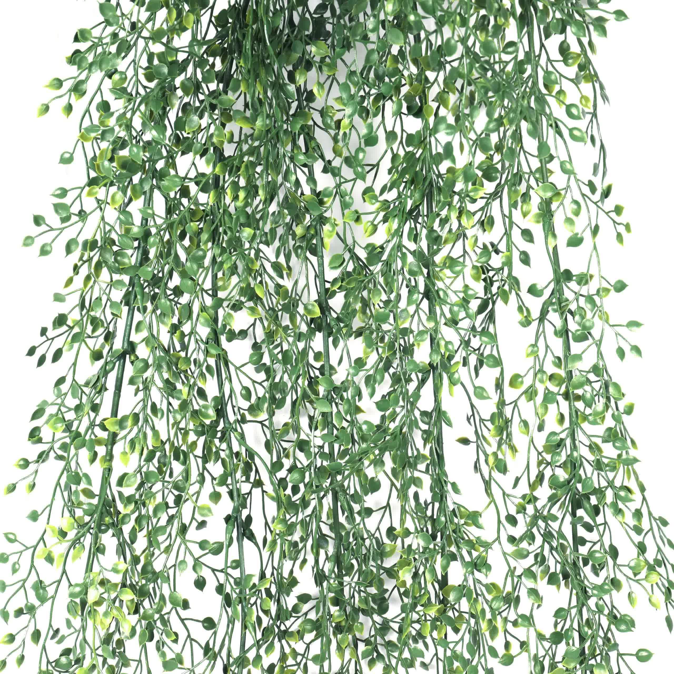 Artificial Hanging Jade Leaf Vine UV Resistant 90cm 4