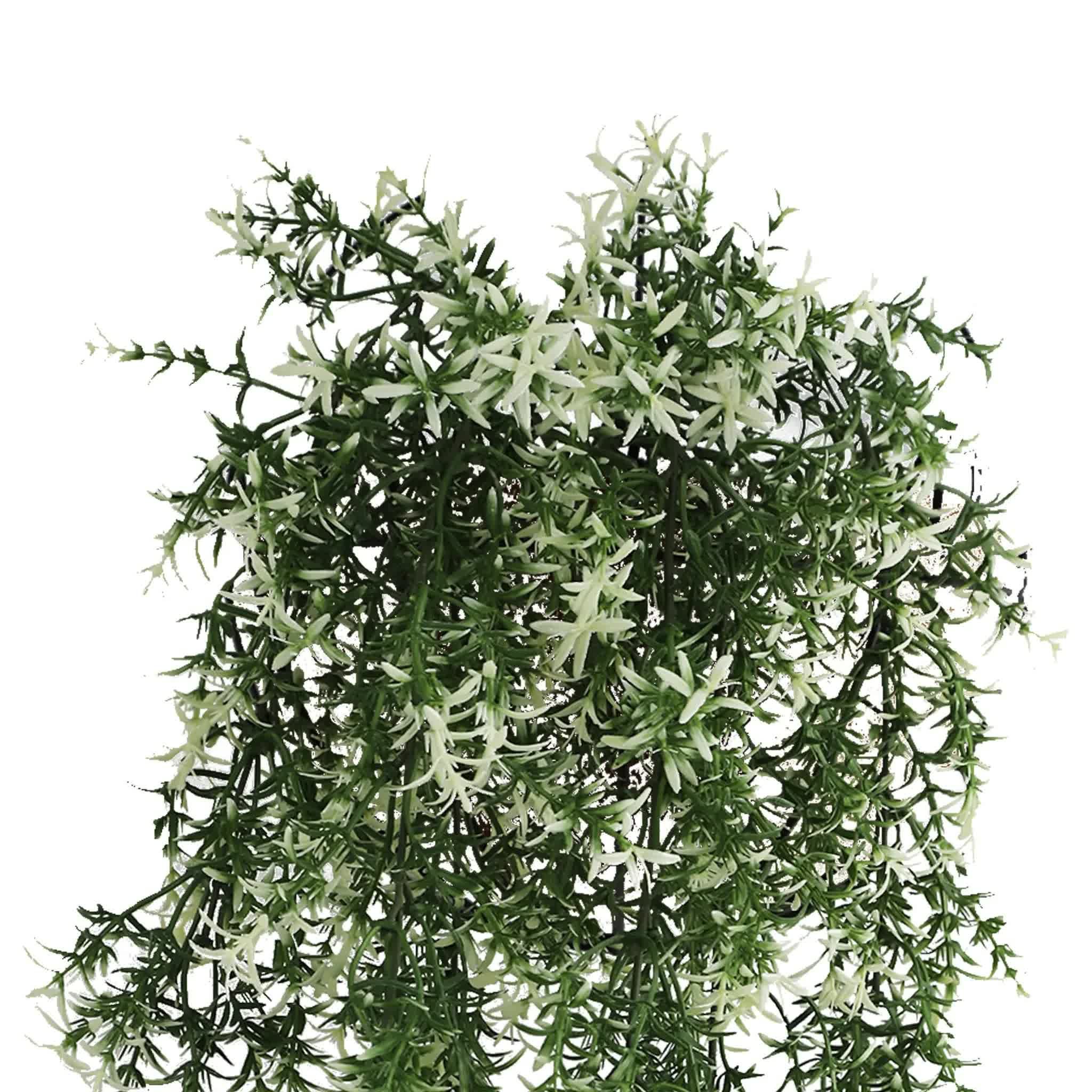 Artificial Hanging Star Jasmine Vine UV Resistant and Fire Rated 20cm x 76cm