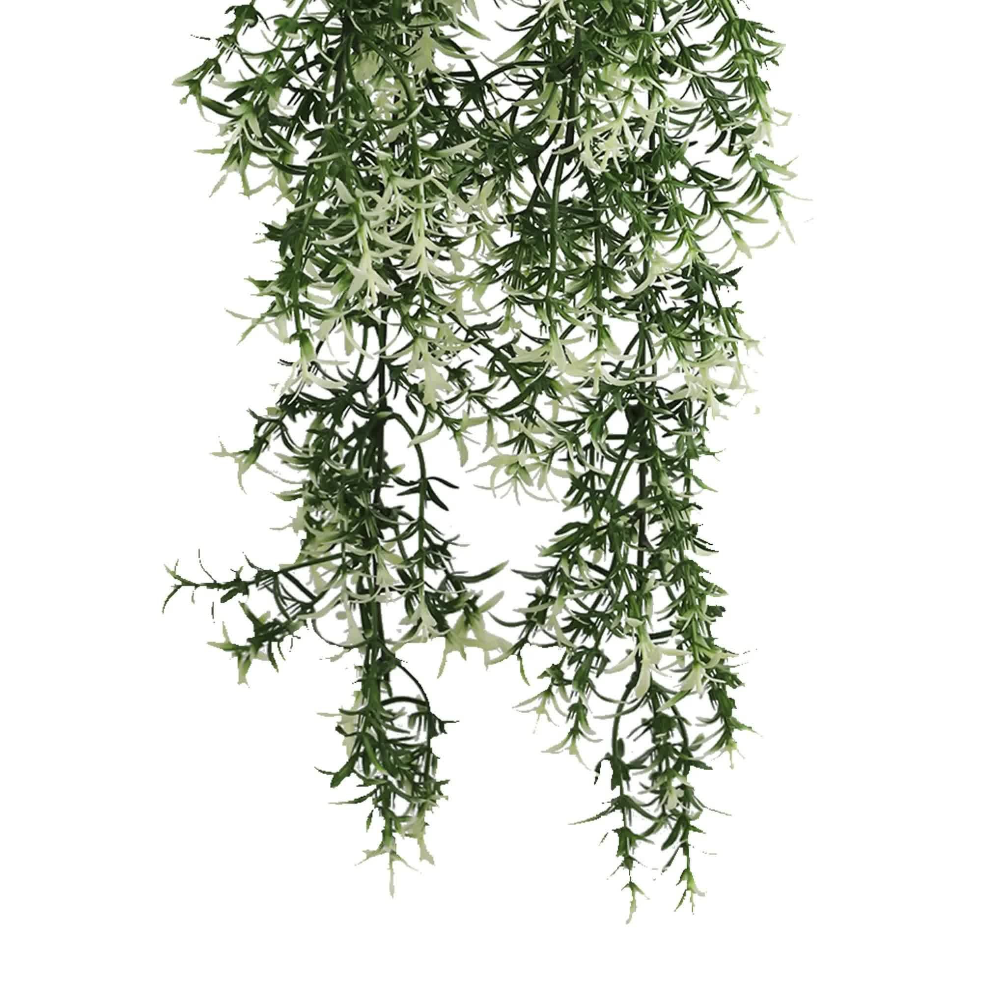Artificial Hanging Star Jasmine Vine UV Resistant and Fire Rated 20cm x 76cm 3