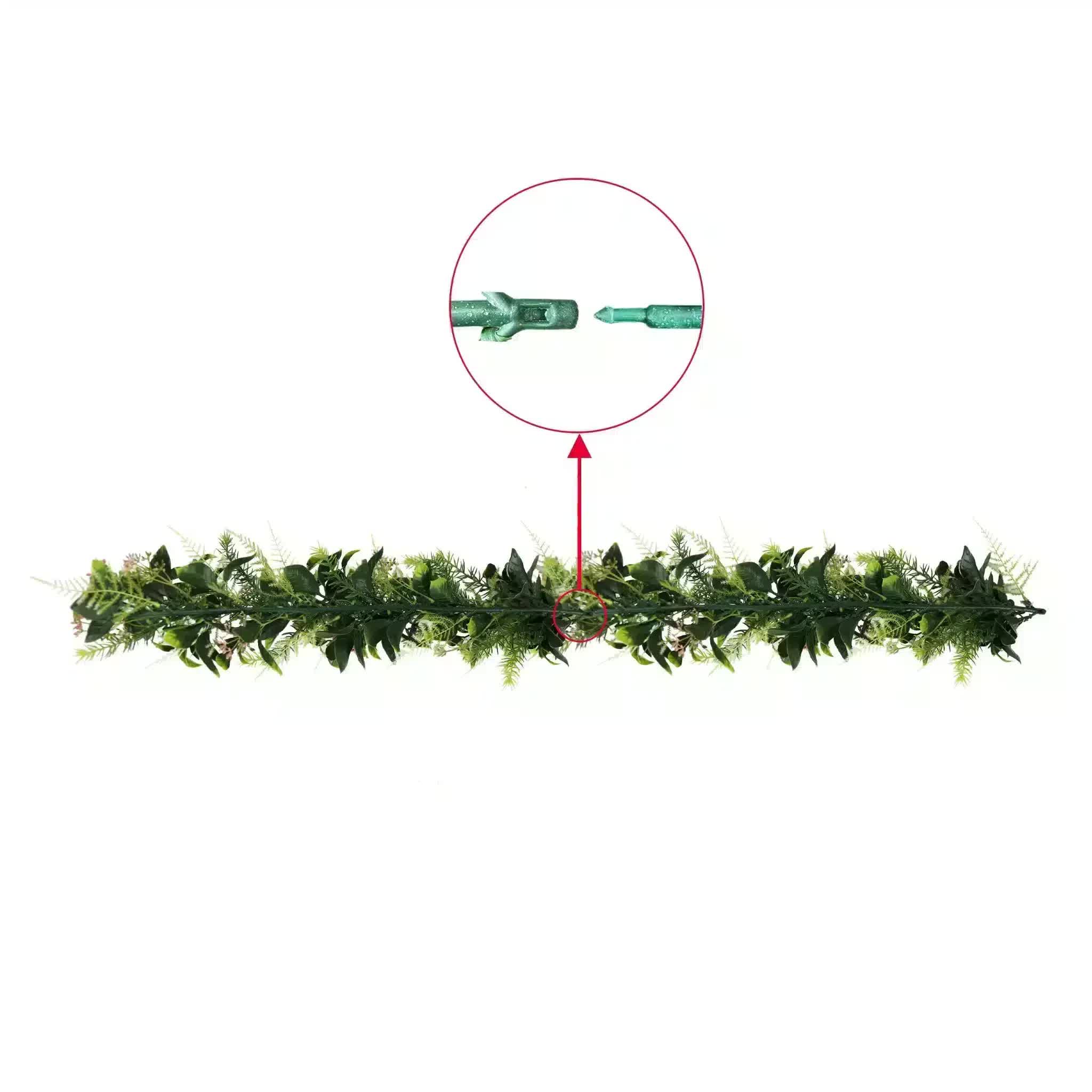 Artificial Extendable Hanging Flowering Cedar Vine UV Resistant 55cm 4