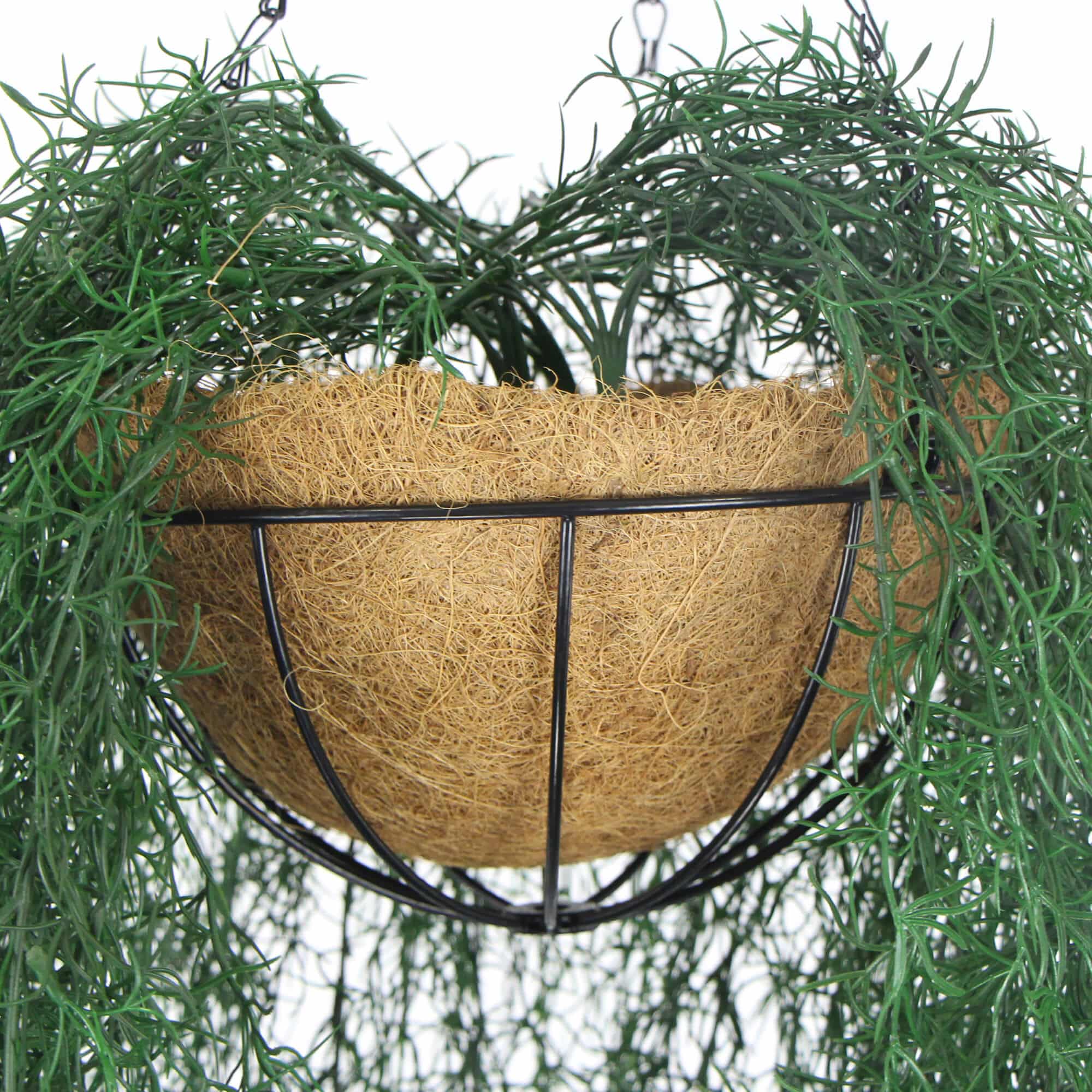 Long Hanging Artificial Spanish Moss Basket 135cm UV Resistant 3