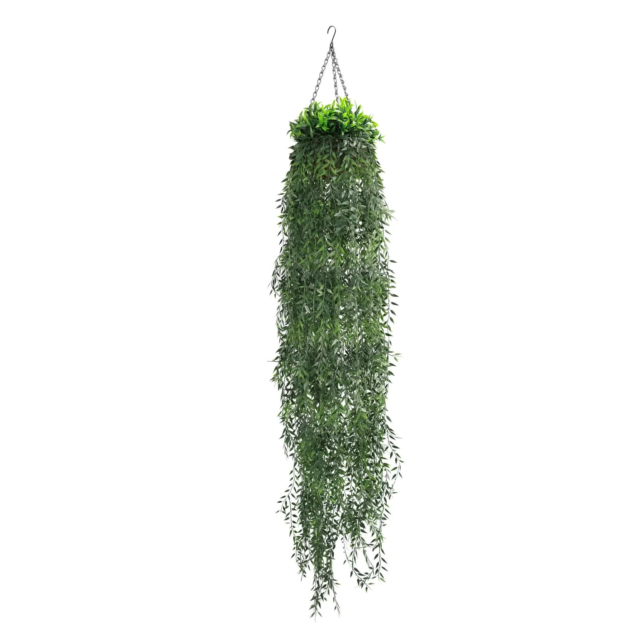 Artificial Hanging Fern Basket UV Resistant 26cm x 135cm