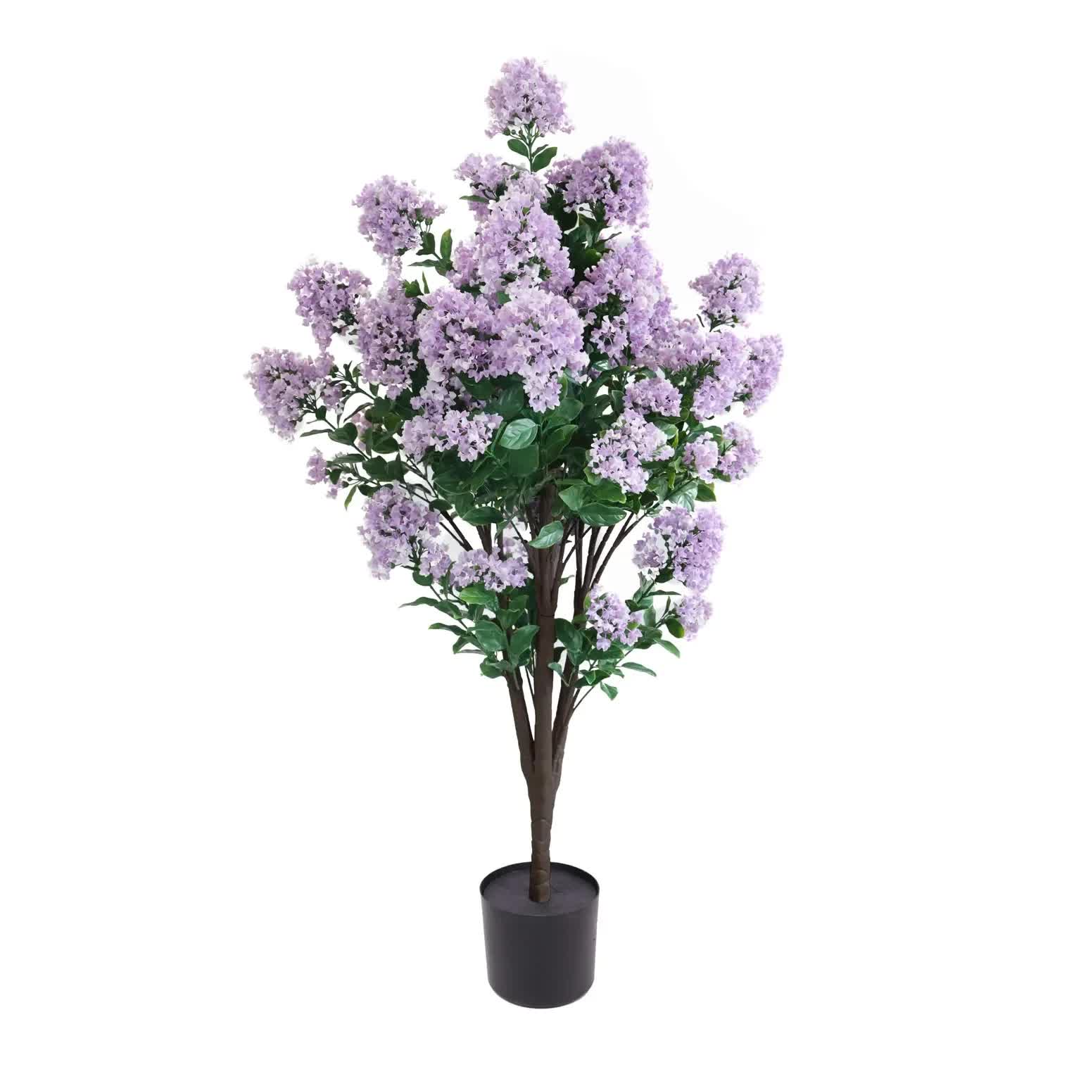 Flowering Lilac Crepe Myrtle Tree 120cm UV Resistant 3