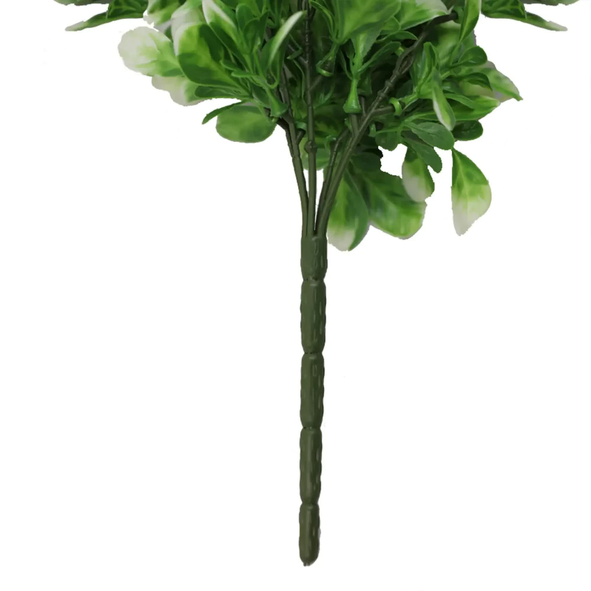 Artificial Mixed Green & White Hanging Jasmine 73cm UV Resistant 5