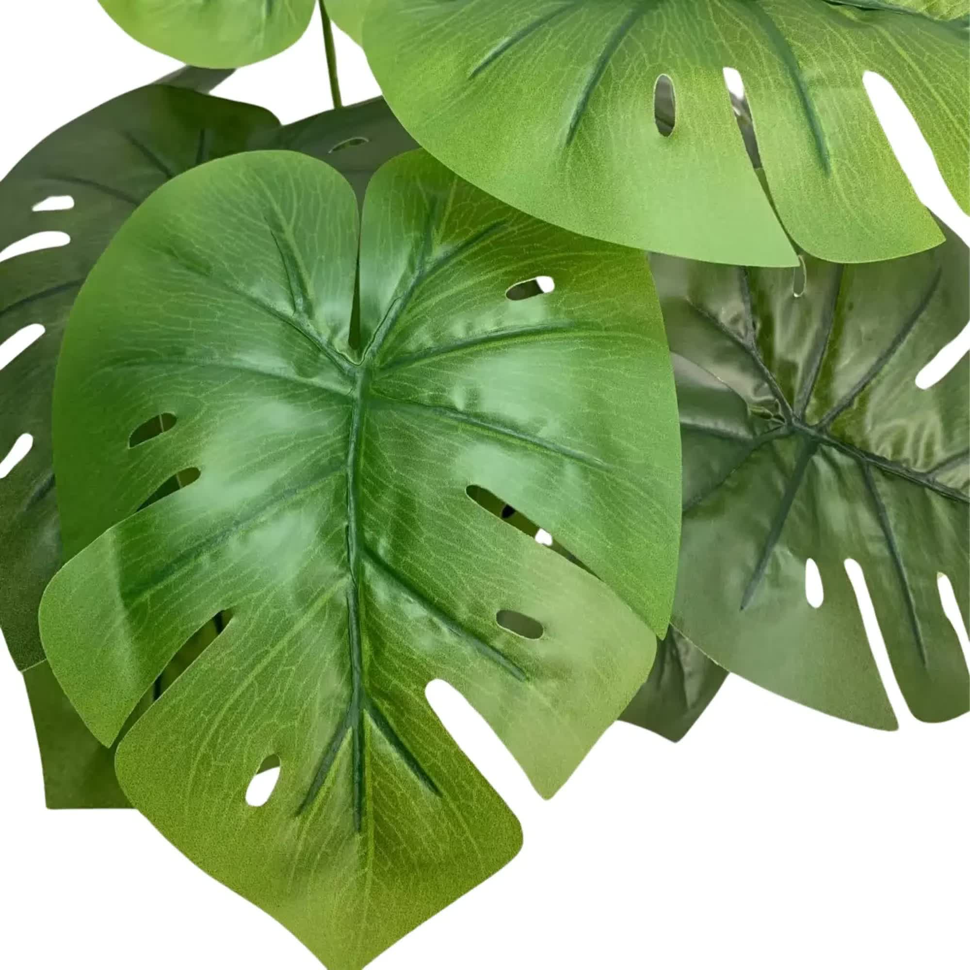 Artificial Potted Split Philodendron (Monstera) 50cm 3