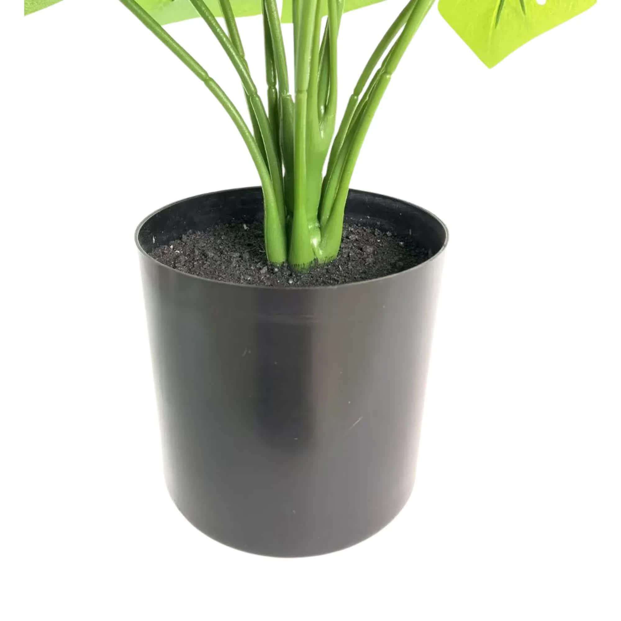 Artificial Potted Split Philodendron (Monstera) 50cm 4