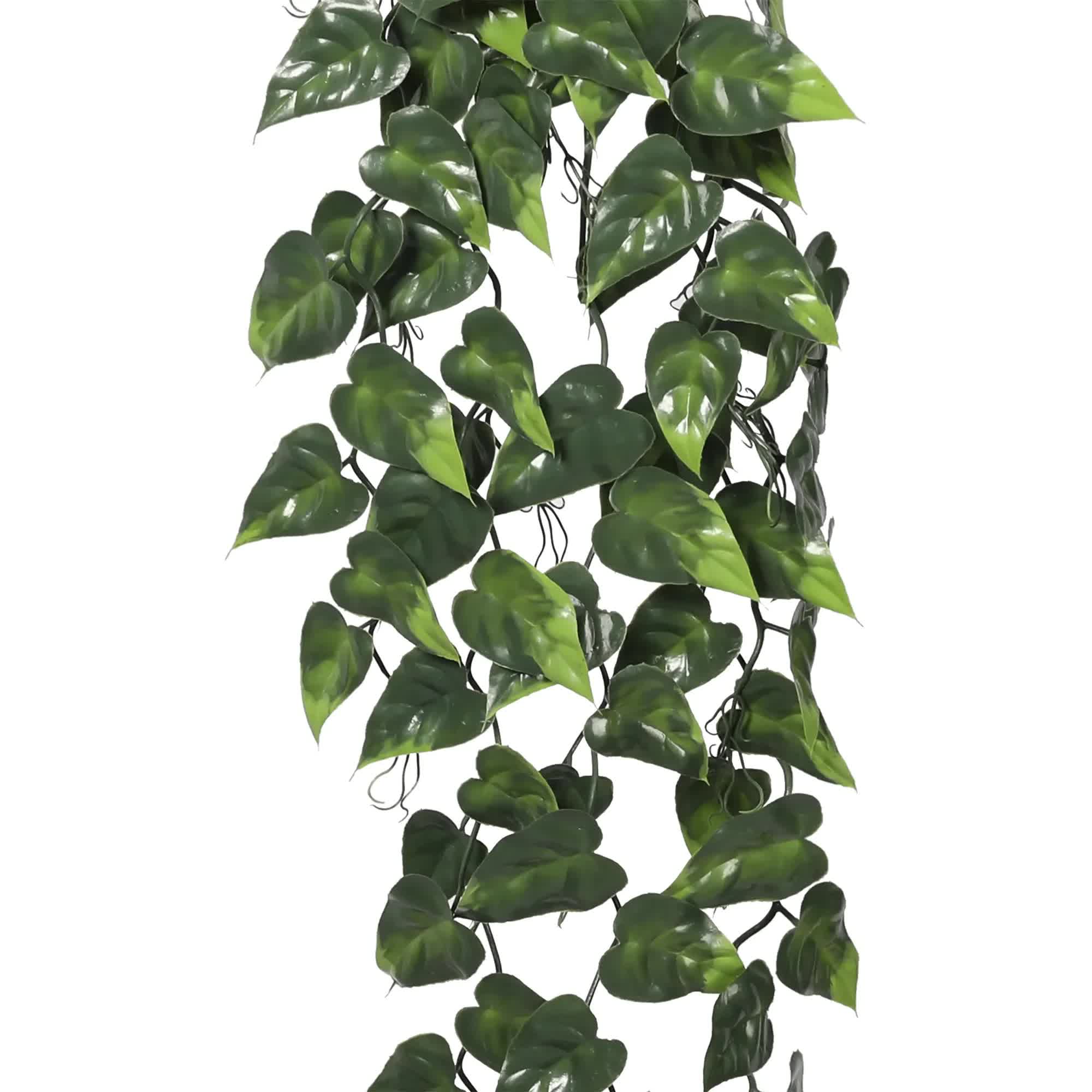 Hanging Artificial Pothos / Philodendron Plant UV Resistant 85cm 5