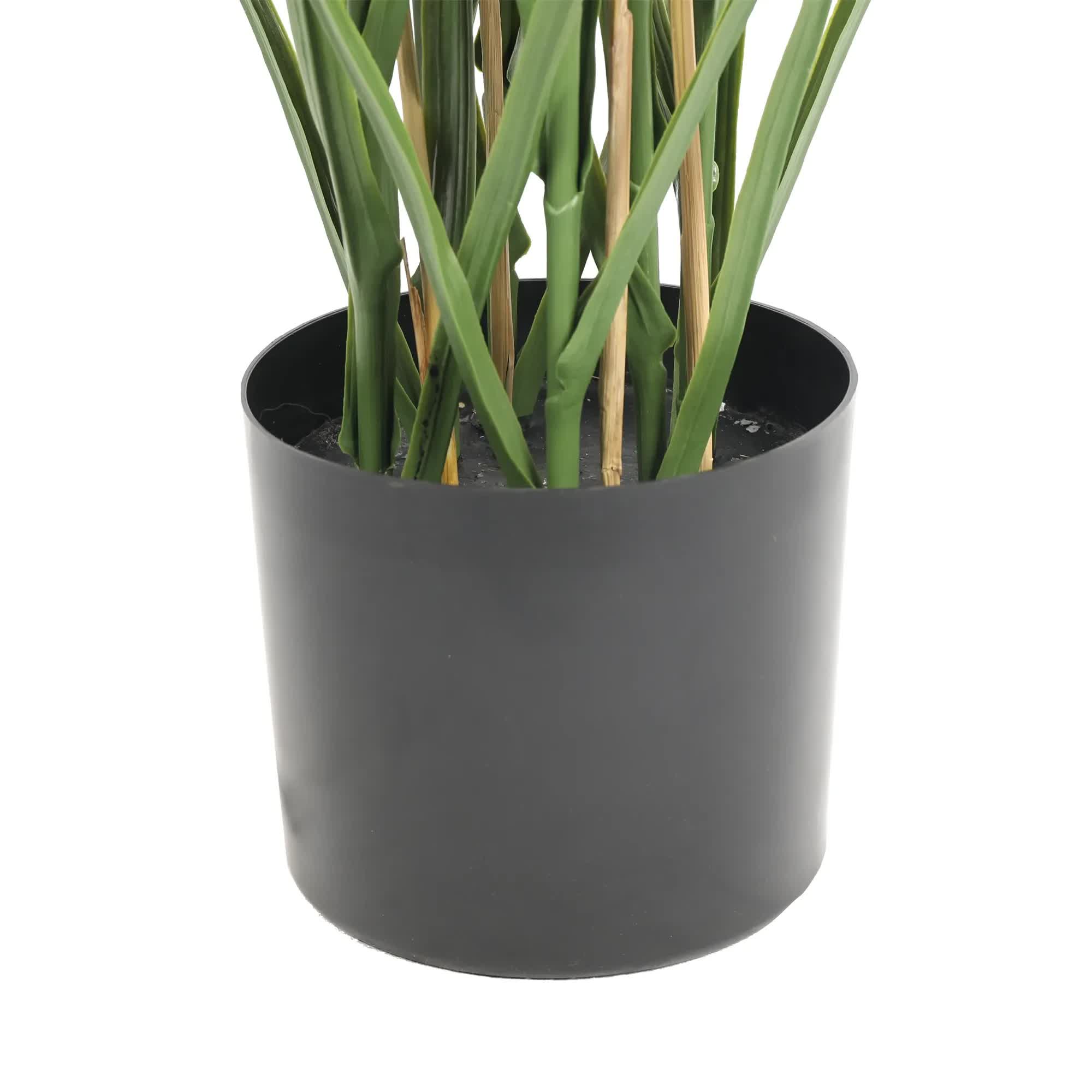 Premium Potted Artificial Long Grass (Yucca Grass / Reed Grass) 180cm UV Resistant 5