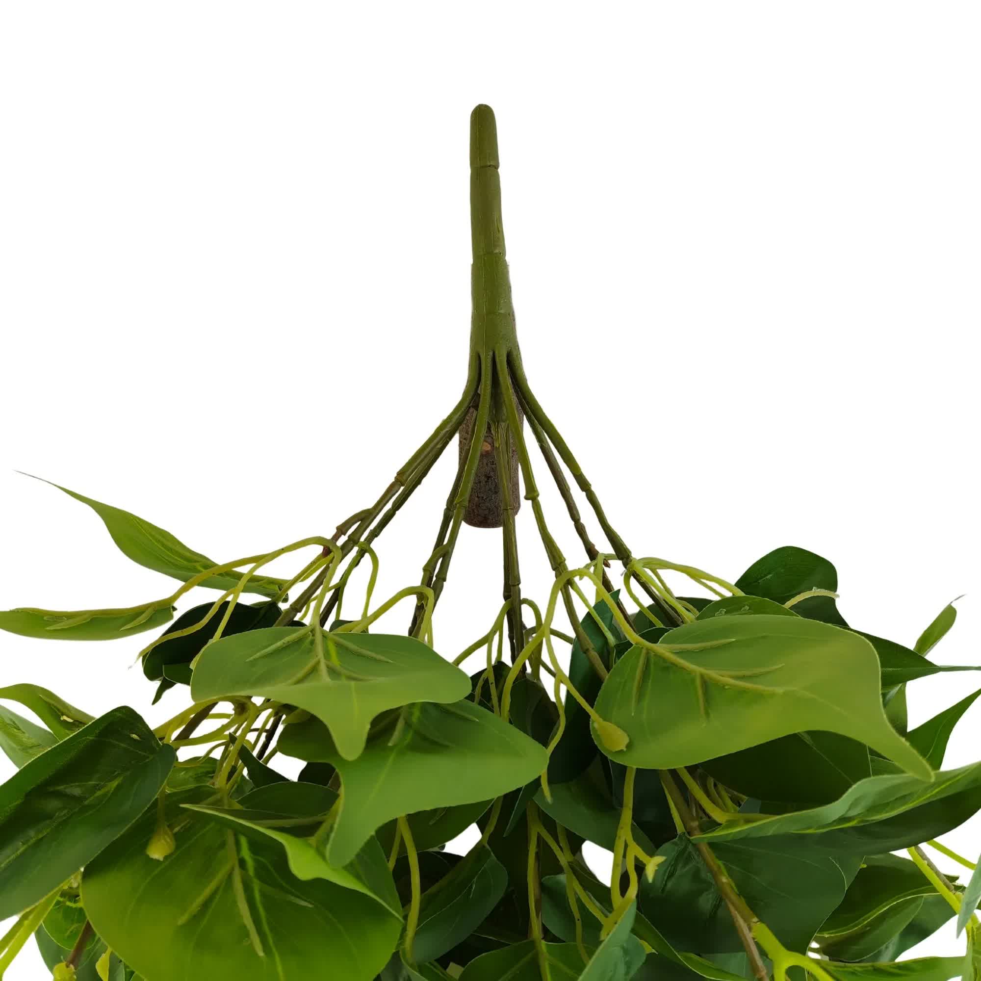 Premium Dense Trailing Artificial Philodendron Garland Bush 90cm 4