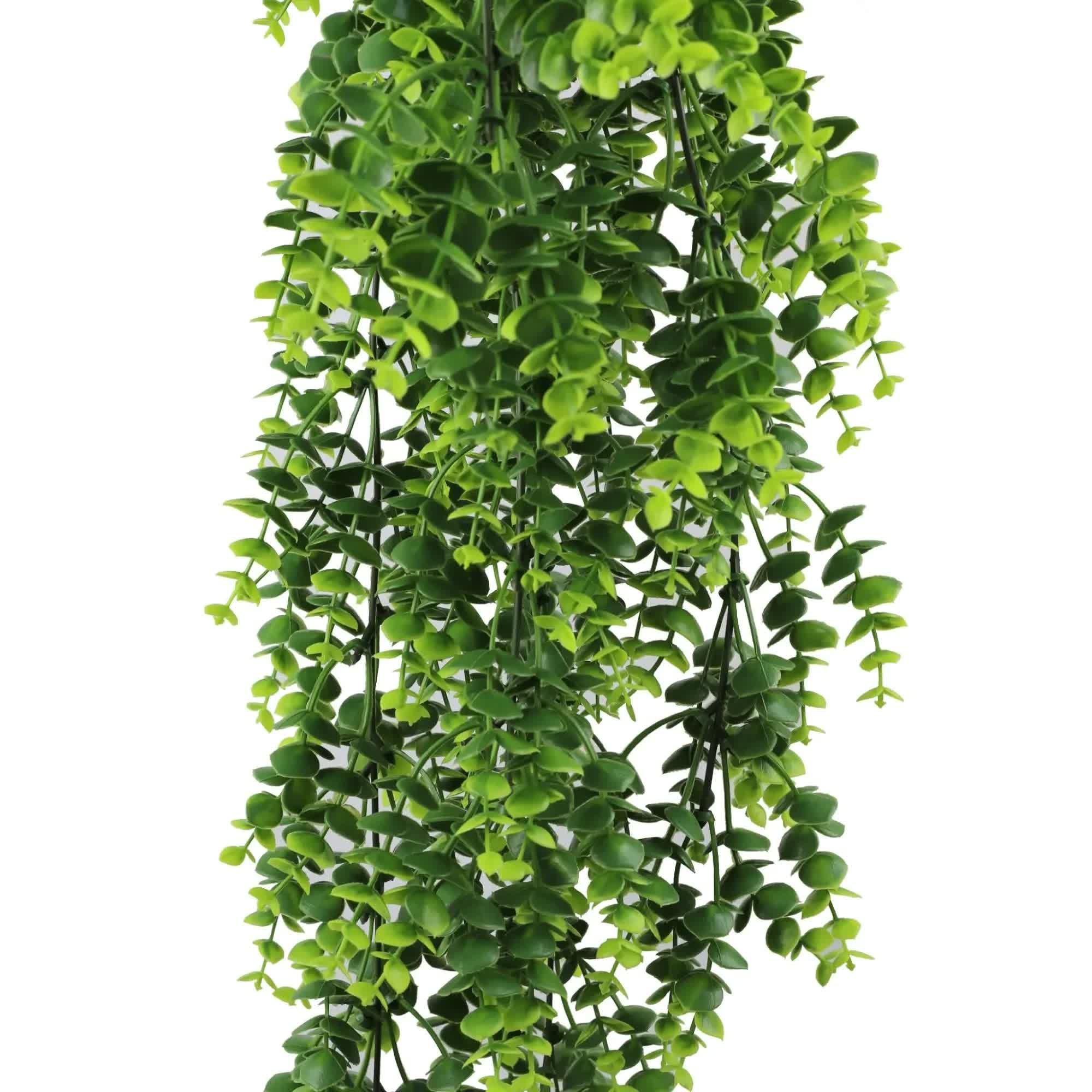 Artificial Hanging Dense Rounded Buxus (Sempervirens) UV Resistant 78cm 3