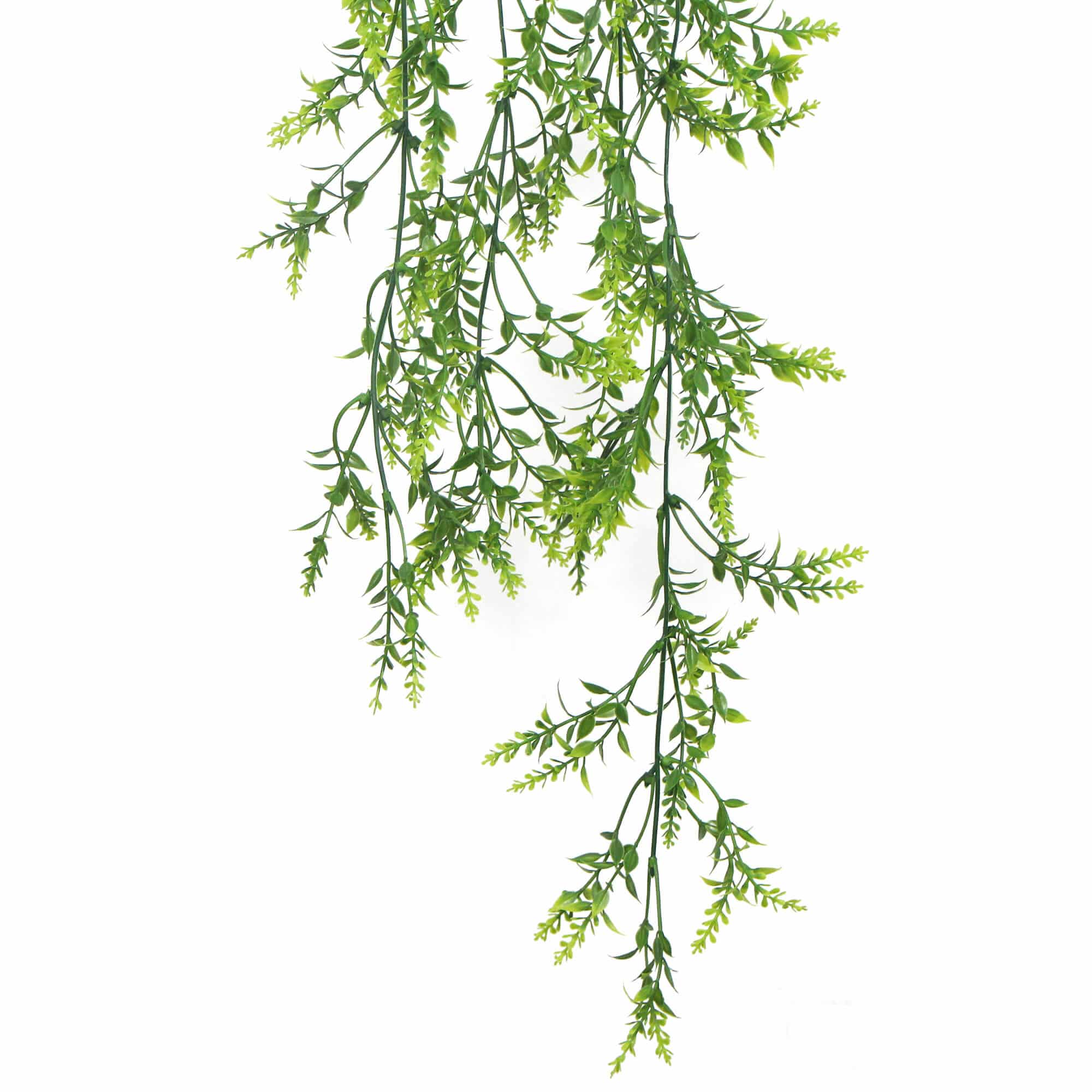 Artificial Dense Hanging Evergreen Plant (two-tone) UV Resistant 130cm 4