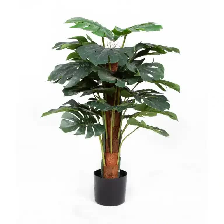 Premium Artificial Monstera Deliciosa Tree 100cm 3