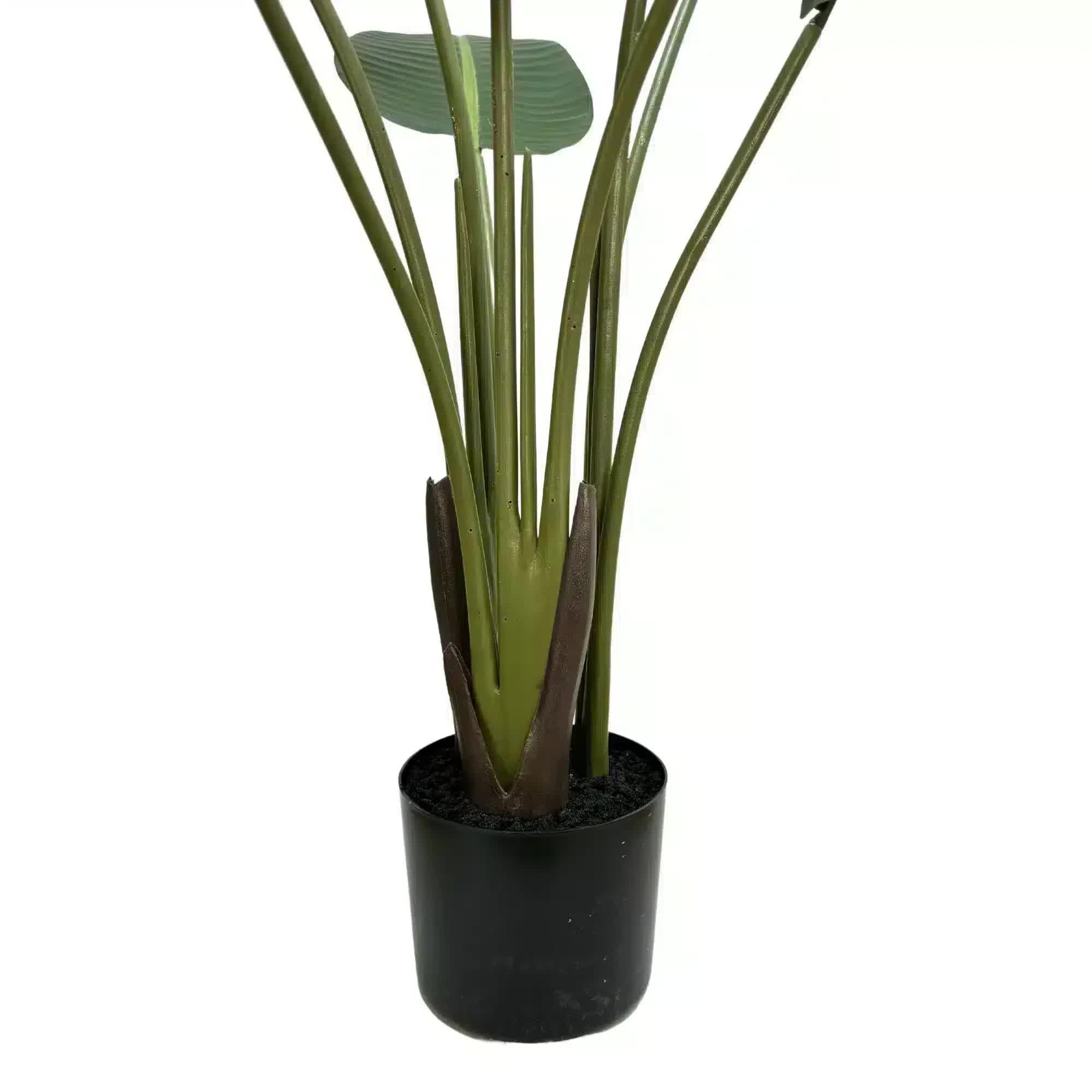Grand Artificial Potted Travellers Palm (Banana Palm Tree) 120cm 3