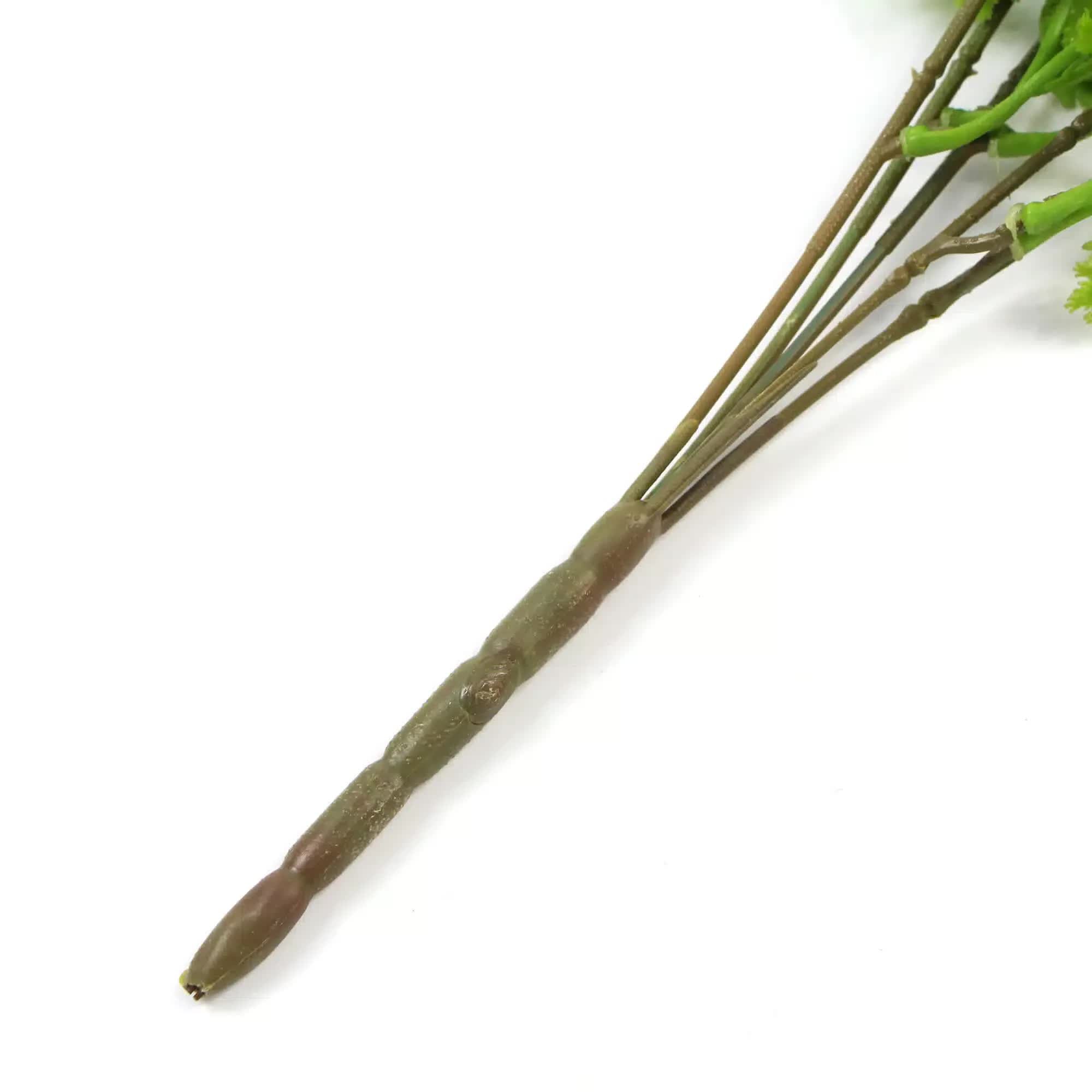 Hanging Native Green Dense Maiden Hair Fern Bush UV Resistant 80cm 4