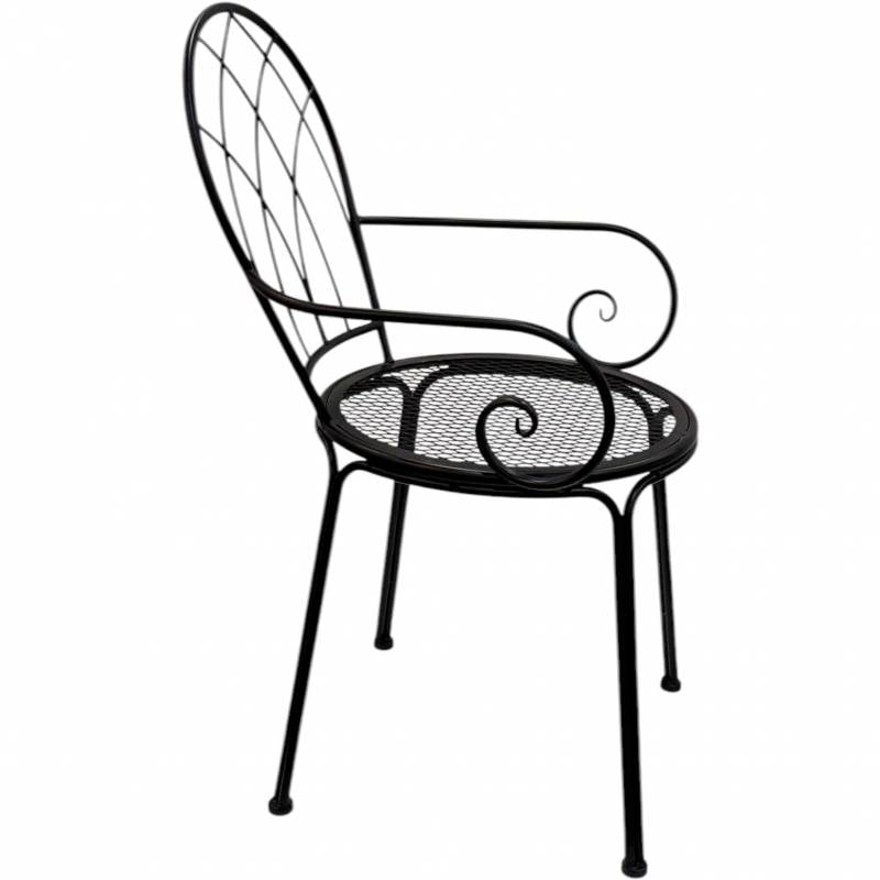 Set 2 Outdoor Modern Chair w Arms 90cm 3