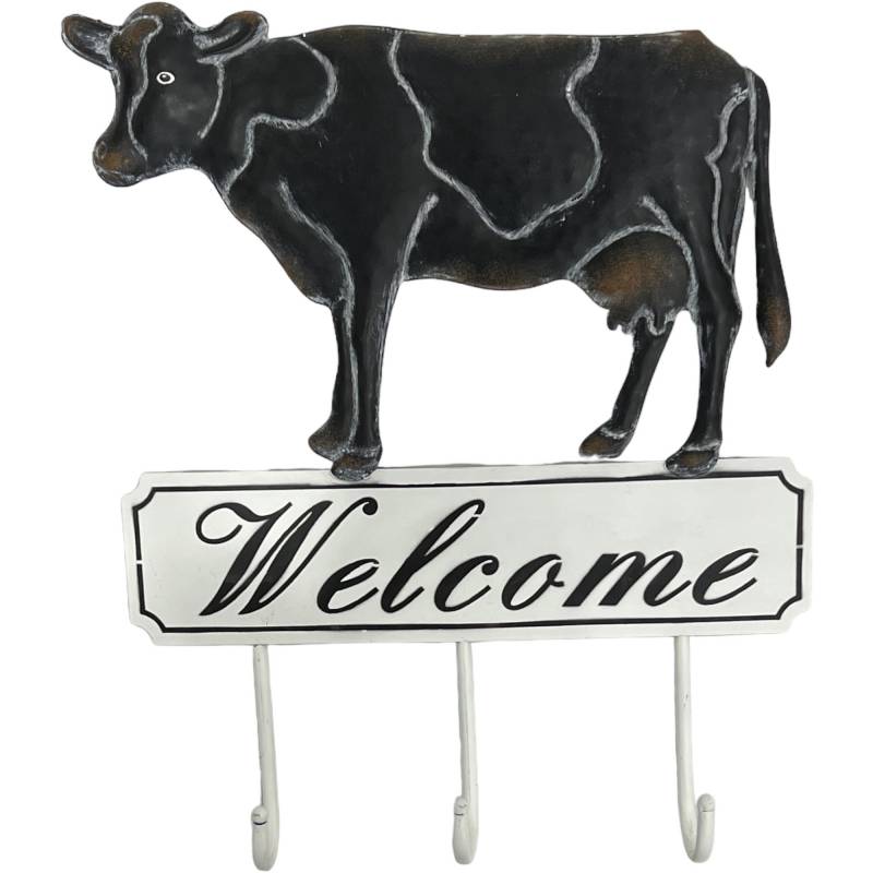 Kings Cow Wall Hook 32x38cm