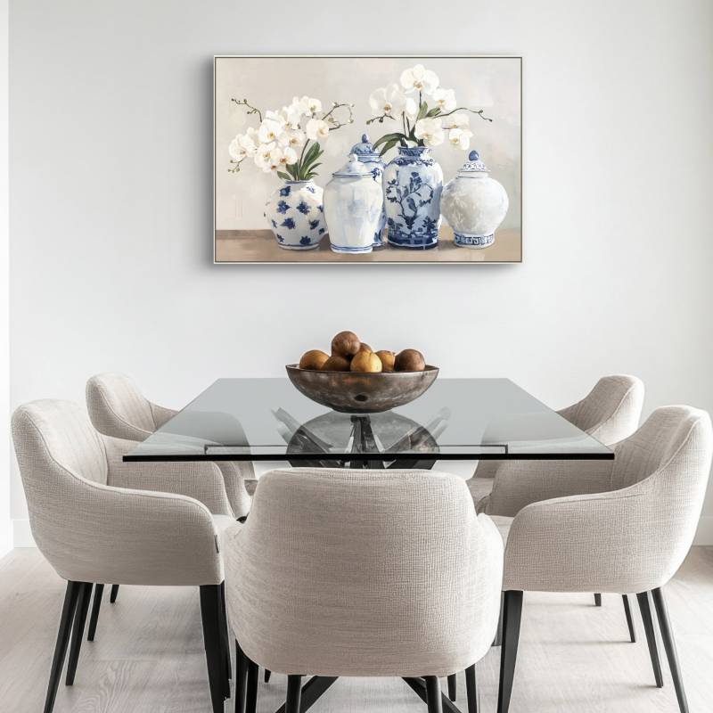 Wild Grace Orchid Artwork 120x80cm 3