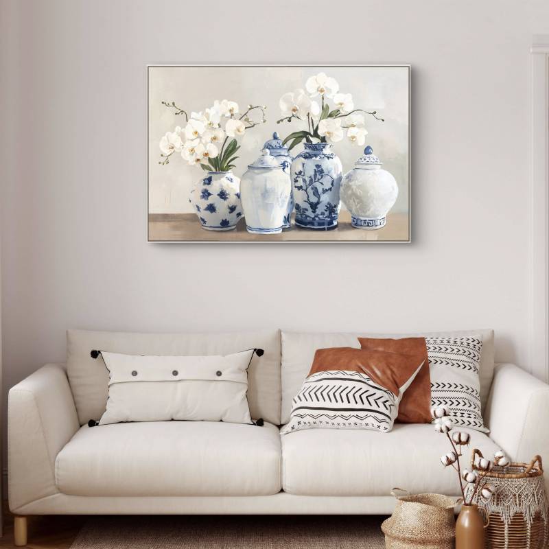 Wild Grace Orchid Artwork 120x80cm 4