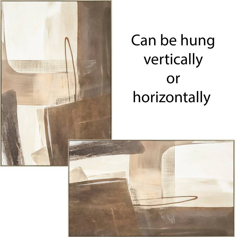 Mystery Artwork Framed Wall Art 80x120cm