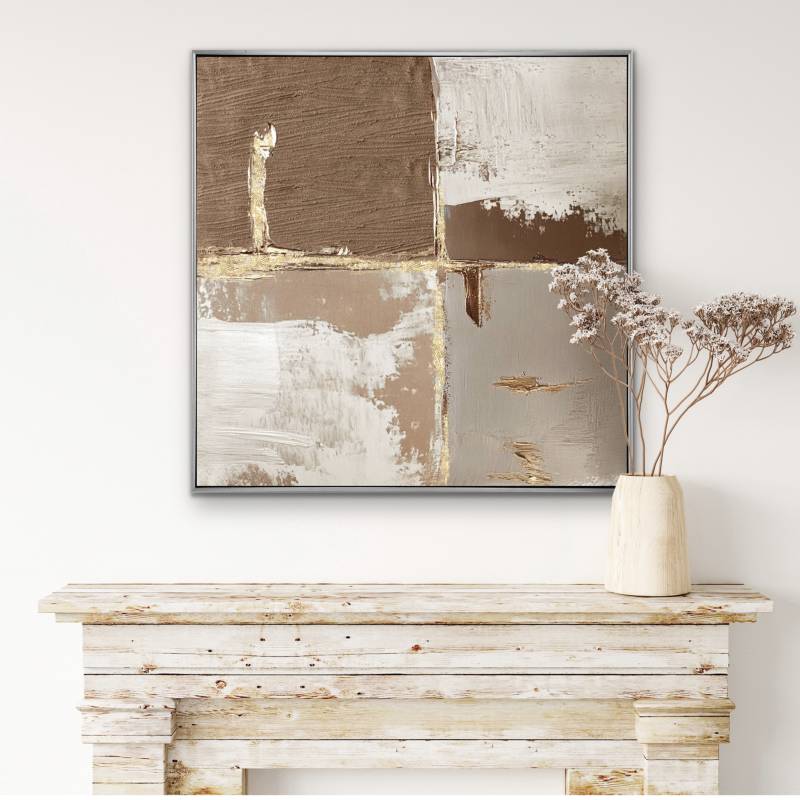 Sahara Artwork Framed Wall Art 80x80cm