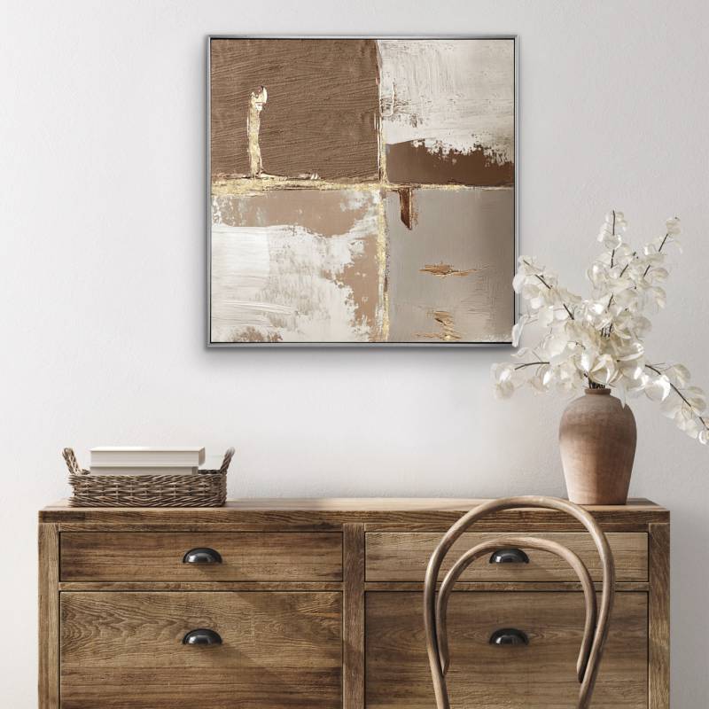 Sahara Artwork Framed Wall Art 80x80cm 3