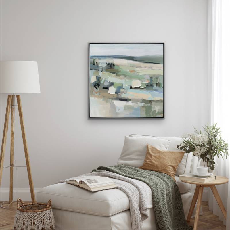 Harmony Artwork Framed Wall Art 80x80cm