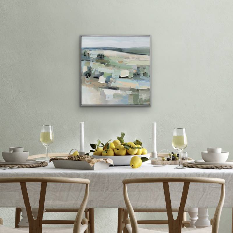 Harmony Artwork Framed Wall Art 80x80cm 3