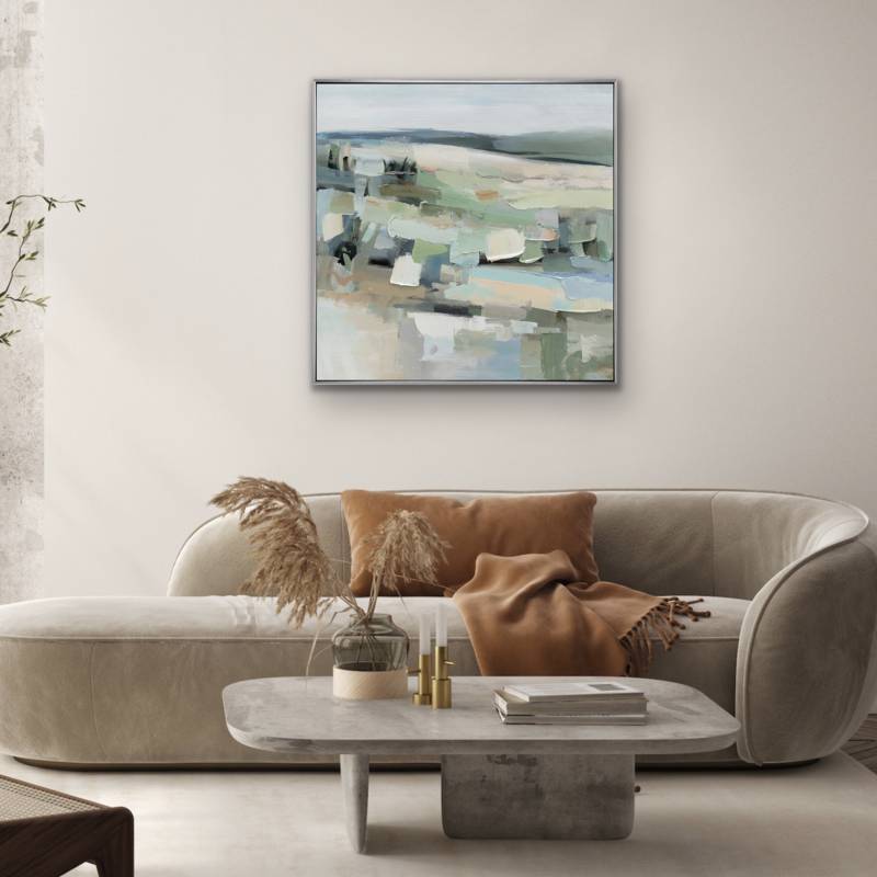 Harmony Artwork Framed Wall Art 80x80cm 4