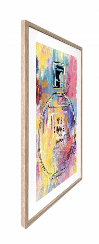 Luxury Perfume Artwork Framed W Glass Front 80x120cm 3