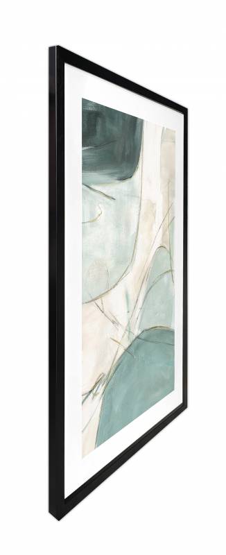 Billow Artwork Framed W Glass Front 80x120cm 3