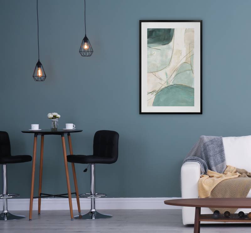 Billow Artwork Framed W Glass Front 80x120cm 4