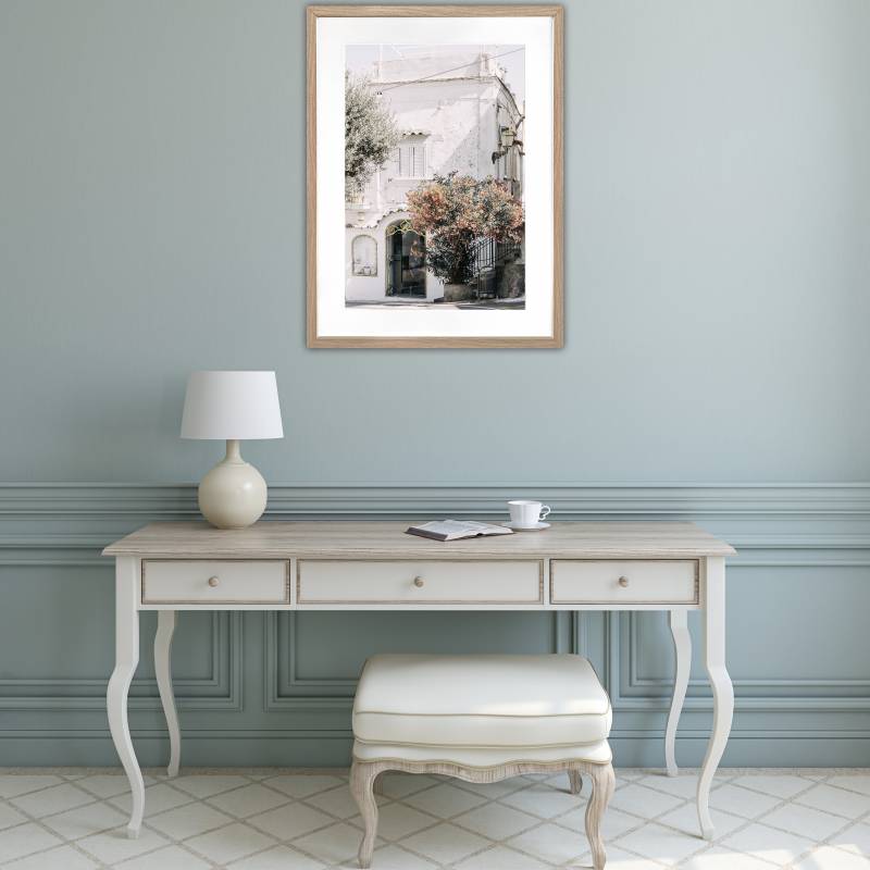 Italian Dreams Artwork Framed W Glass Front 60x80cm 4